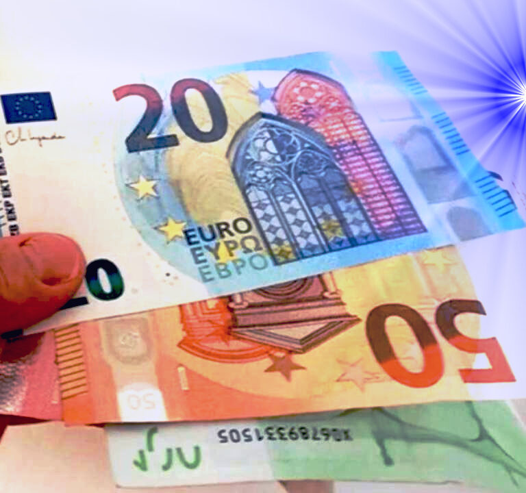 Banco note in Euro financial coaching di irina Reylander